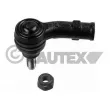 CAUTEX 754972 - Rotule de barre de connexion avant gauche
