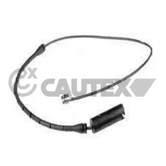 Contact d'avertissement, usure des plaquettes de frein CAUTEX OEM 34351181337