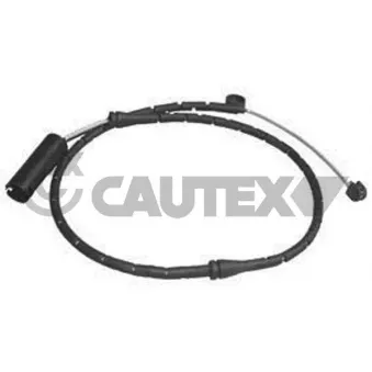 Contact d'avertissement, usure des plaquettes de frein CAUTEX OEM 34351165579