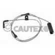 CAUTEX 755114 - Contact d'avertissement, usure des plaquettes de frein