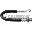 CAUTEX 755784 - Flexible de frein arrière gauche