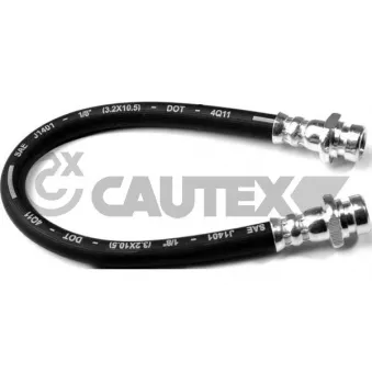 CAUTEX 755814 - Flexible de frein arrière gauche