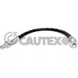 CAUTEX 755872 - Flexible de frein arrière gauche