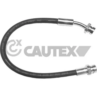 CAUTEX 756002 - Flexible de frein arrière gauche