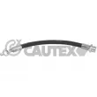 CAUTEX 756082 - Flexible de frein arrière gauche