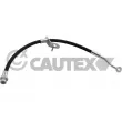CAUTEX 756489 - Flexible de frein avant gauche