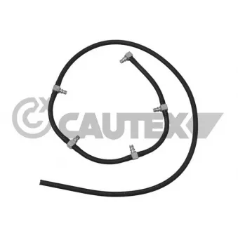 Tuyau, carburant de fuite CAUTEX OEM A6120703932