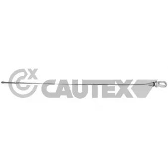 Jauge de niveau d'huile CAUTEX 757756 pour FORD FUSION 1.6 TDCi - 90cv