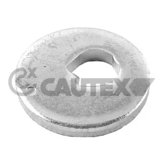 Coquille Caster, corps d'essieu CAUTEX 758558