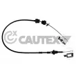 Tirette à câble, commande d'embrayage CAUTEX [760099]