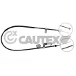 CAUTEX 760137 - Tirette à câble, frein de stationnement