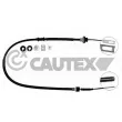 CAUTEX 760173 - Tirette à câble, commande d'embrayage