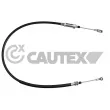 CAUTEX 760610 - Tirette à câble, frein de stationnement