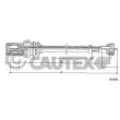 Câble flexible de commande de compteur CAUTEX [760935]