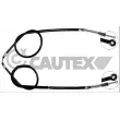 CAUTEX 760983 - Tirette à câble, frein de stationnement
