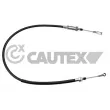 CAUTEX 761014 - Tirette à câble, frein de stationnement