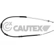 CAUTEX 761020 - Tirette à câble, frein de stationnement