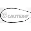 CAUTEX 761021 - Tirette à câble, frein de stationnement