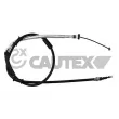 CAUTEX 761024 - Tirette à câble, frein de stationnement