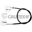 CAUTEX 761026 - Tirette à câble, frein de stationnement