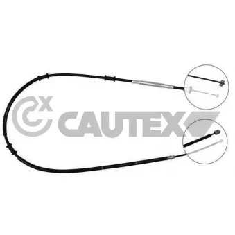 Tirette à câble, frein de stationnement CAUTEX OEM 51706677
