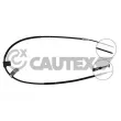CAUTEX 761030 - Tirette à câble, frein de stationnement
