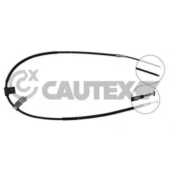 Tirette à câble, frein de stationnement CAUTEX OEM 46471701