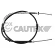 CAUTEX 761059 - Tirette à câble, frein de stationnement