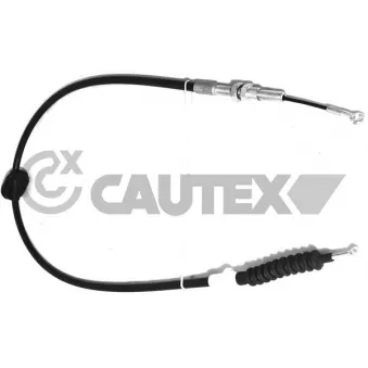 Tirette à câble, commande d'embrayage CAUTEX 761285 pour FORD TRANSIT 2.5 D - 68cv