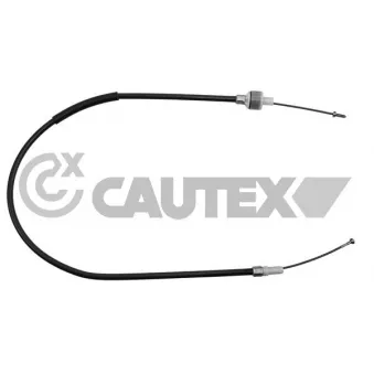 Tirette à câble, commande d'embrayage CAUTEX 761286