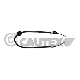 Tirette à câble, commande d'embrayage CAUTEX 761299 pour FORD TRANSIT 2.0 i - 98cv