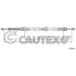 CAUTEX 761402 - Tirette à câble, frein de stationnement