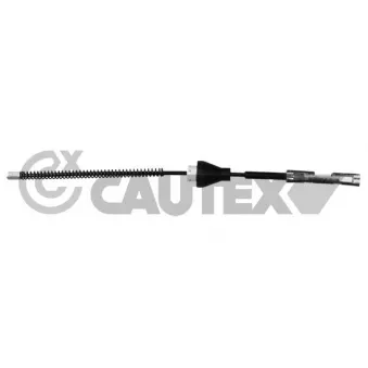Tirette à câble, frein de stationnement CAUTEX OEM 3M512A635AD