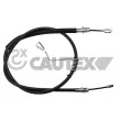 CAUTEX 761453 - Tirette à câble, frein de stationnement