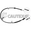 CAUTEX 761533 - Tirette à câble, frein de stationnement