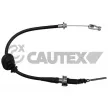 Tirette à câble, commande d'embrayage CAUTEX [761541]