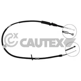 Tirette à câble, frein de stationnement CAUTEX OEM 5976022000