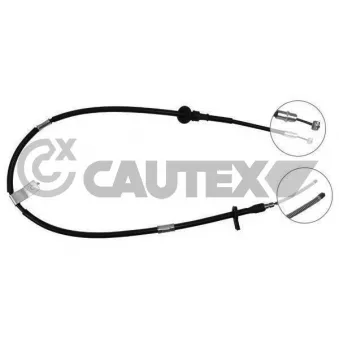 Tirette à câble, frein de stationnement CAUTEX OEM 5977022000
