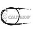 CAUTEX 761553 - Tirette à câble, frein de stationnement