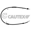CAUTEX 761560 - Tirette à câble, frein de stationnement