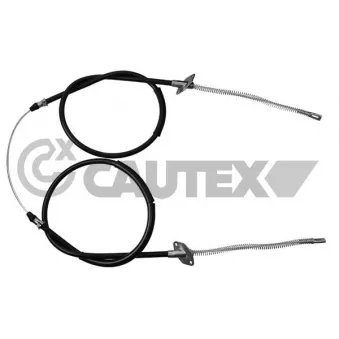 Câble flexible de commande de compteur CAUTEX OEM 21013508180