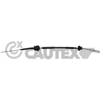 Tirette à câble, commande d'embrayage CAUTEX 761619