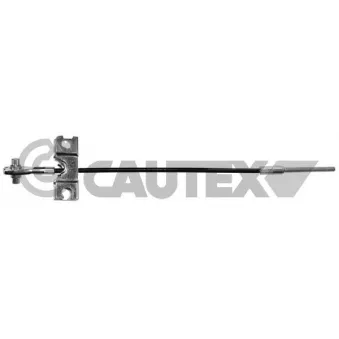 CAUTEX 761665 - Tirette à câble, frein de stationnement