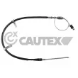 CAUTEX 761732 - Tirette à câble, frein de stationnement