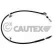 CAUTEX 761742 - Tirette à câble, frein de stationnement