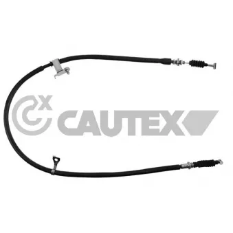 CAUTEX 761758 - Tirette à câble, frein de stationnement