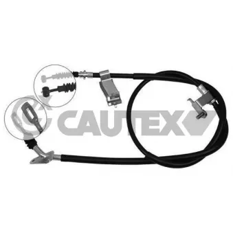CAUTEX 761765 - Tirette à câble, frein de stationnement
