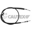 CAUTEX 761771 - Tirette à câble, frein de stationnement