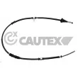 CAUTEX 761790 - Tirette à câble, frein de stationnement
