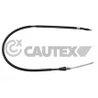 CAUTEX 761794 - Tirette à câble, frein de stationnement